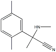 2-(2,5-dimethylphenyl)-2-(methylamino)propanenitrile