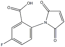 2-(2,5-dioxo-2,5-dihydro-1H-pyrrol-1-yl)-5-fluorobenzoic acid