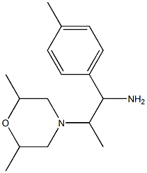  2-(2,6-dimethylmorpholin-4-yl)-1-(4-methylphenyl)propan-1-amine