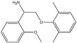 2-(2,6-dimethylphenoxy)-1-(2-methoxyphenyl)ethanamine