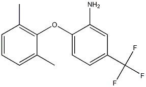 2-(2,6-dimethylphenoxy)-5-(trifluoromethyl)aniline Structure