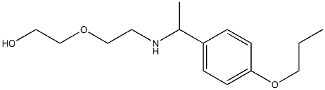 2-(2-{[1-(4-propoxyphenyl)ethyl]amino}ethoxy)ethan-1-ol