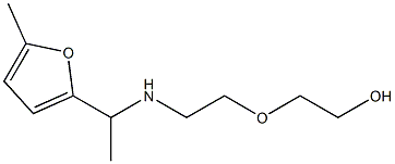 2-(2-{[1-(5-methylfuran-2-yl)ethyl]amino}ethoxy)ethan-1-ol Structure