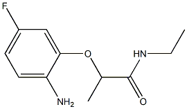 2-(2-amino-5-fluorophenoxy)-N-ethylpropanamide|