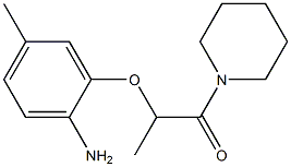 2-(2-amino-5-methylphenoxy)-1-(piperidin-1-yl)propan-1-one