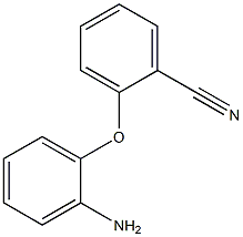 2-(2-aminophenoxy)benzonitrile Structure