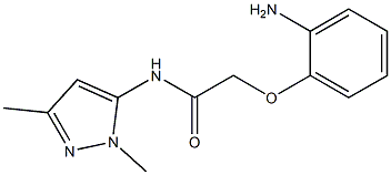 2-(2-aminophenoxy)-N-(1,3-dimethyl-1H-pyrazol-5-yl)acetamide|