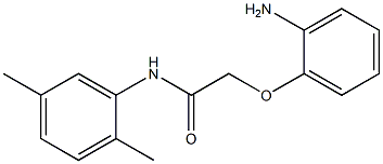 2-(2-aminophenoxy)-N-(2,5-dimethylphenyl)acetamide Structure