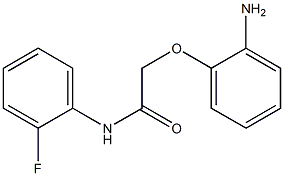 2-(2-aminophenoxy)-N-(2-fluorophenyl)acetamide|