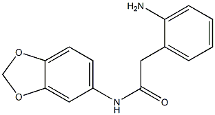 2-(2-aminophenyl)-N-(2H-1,3-benzodioxol-5-yl)acetamide