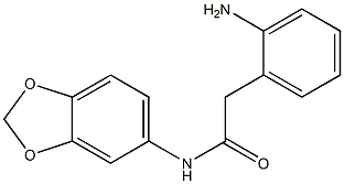  2-(2-aminophenyl)-N-(2H-1,3-benzodioxol-5-yl)acetamide