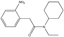 2-(2-aminophenyl)-N-cyclohexyl-N-ethylacetamide