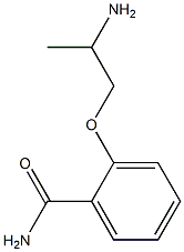 2-(2-aminopropoxy)benzamide Struktur