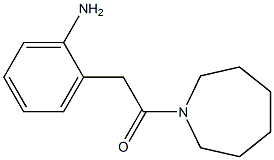 2-(2-azepan-1-yl-2-oxoethyl)aniline,,结构式