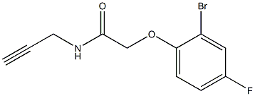2-(2-bromo-4-fluorophenoxy)-N-prop-2-ynylacetamide