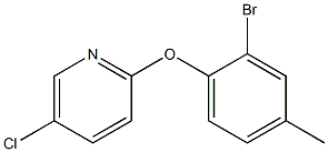 2-(2-bromo-4-methylphenoxy)-5-chloropyridine