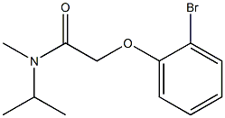 2-(2-bromophenoxy)-N-methyl-N-(propan-2-yl)acetamide