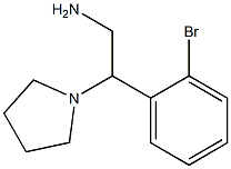  2-(2-bromophenyl)-2-pyrrolidin-1-ylethanamine