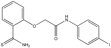 2-(2-carbamothioylphenoxy)-N-(4-iodophenyl)acetamide|