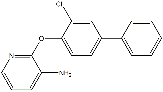 2-(2-chloro-4-phenylphenoxy)pyridin-3-amine