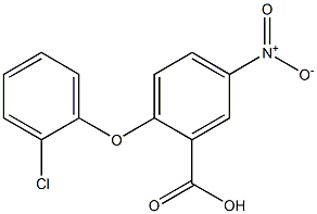  2-(2-chlorophenoxy)-5-nitrobenzoic acid