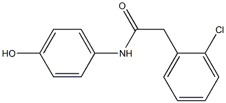 2-(2-chlorophenyl)-N-(4-hydroxyphenyl)acetamide