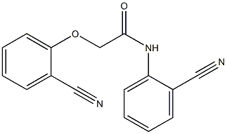 2-(2-cyanophenoxy)-N-(2-cyanophenyl)acetamide|