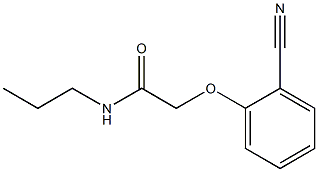 2-(2-cyanophenoxy)-N-propylacetamide