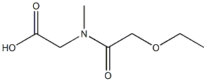 2-(2-ethoxy-N-methylacetamido)acetic acid