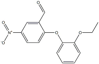 2-(2-ethoxyphenoxy)-5-nitrobenzaldehyde