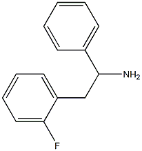 2-(2-fluorophenyl)-1-phenylethanamine Struktur