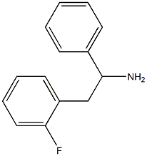 2-(2-fluorophenyl)-1-phenylethanamine 结构式