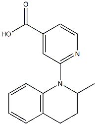  2-(2-methyl-1,2,3,4-tetrahydroquinolin-1-yl)pyridine-4-carboxylic acid