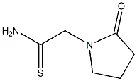 2-(2-oxopyrrolidin-1-yl)ethanethioamide Structure