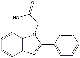 2-(2-phenyl-1H-indol-1-yl)acetic acid