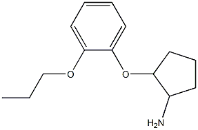  2-(2-propoxyphenoxy)cyclopentan-1-amine