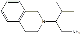 2-(3,4-dihydroisoquinolin-2(1H)-yl)-3-methylbutan-1-amine 结构式