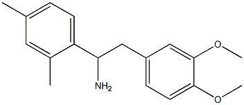 2-(3,4-dimethoxyphenyl)-1-(2,4-dimethylphenyl)ethan-1-amine