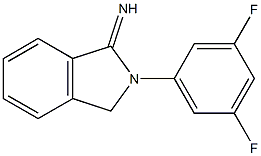 2-(3,5-difluorophenyl)-2,3-dihydro-1H-isoindol-1-imine