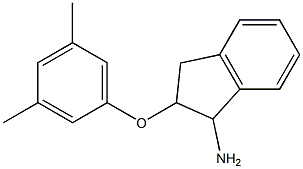 2-(3,5-dimethylphenoxy)-2,3-dihydro-1H-inden-1-ylamine