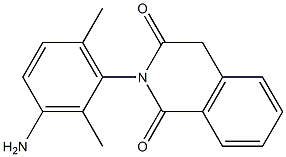 2-(3-amino-2,6-dimethylphenyl)-1,2,3,4-tetrahydroisoquinoline-1,3-dione Structure