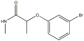 2-(3-bromophenoxy)-N-methylpropanamide