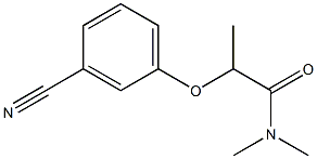 2-(3-cyanophenoxy)-N,N-dimethylpropanamide