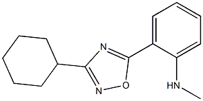 2-(3-cyclohexyl-1,2,4-oxadiazol-5-yl)-N-methylaniline