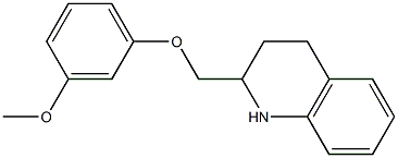  2-(3-methoxyphenoxymethyl)-1,2,3,4-tetrahydroquinoline