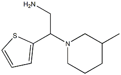 2-(3-methylpiperidin-1-yl)-2-thien-2-ylethanamine Structure