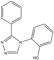 2-(3-phenyl-4H-1,2,4-triazol-4-yl)phenol Struktur