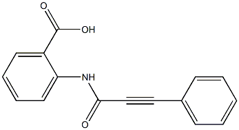 2-(3-phenylprop-2-ynamido)benzoic acid Struktur