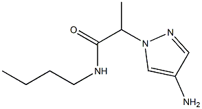 2-(4-amino-1H-pyrazol-1-yl)-N-butylpropanamide|