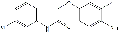 2-(4-amino-3-methylphenoxy)-N-(3-chlorophenyl)acetamide|